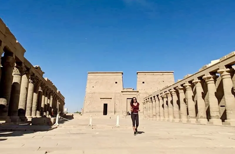 Temple of Isis or Temple of Philae is one of Egypt landmarks and should be on everyone's Egypt bucket list  according to WorldTravelConnector.com I Egypt Landmarks I famous landmarks in Egypt I Ancient Egyptian landmarks I Landmarks in Egypt I Egyptian monuments I Places in ancient Egypt I Egypt Famous Landmarks