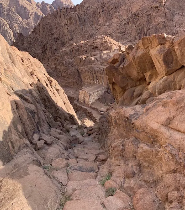 Climbing Mount Sinai For Sunrise 11 The Steps of Repentance in Sinai