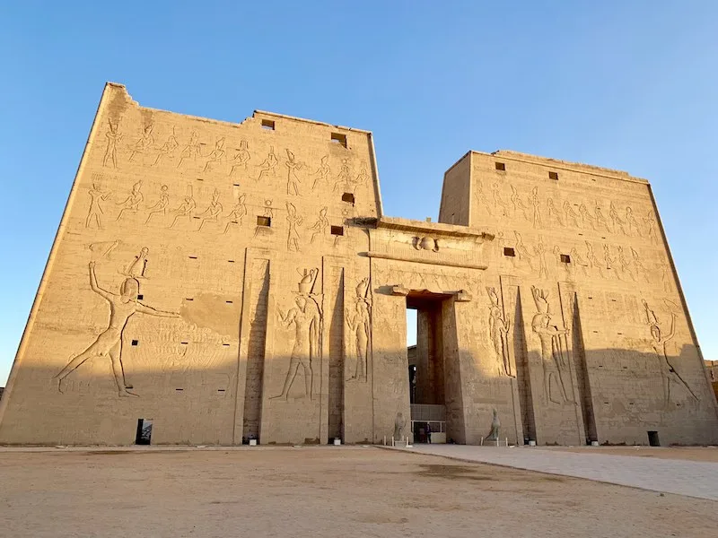30 Must-See Famous Landmarks in Egypt (2023) 21 The Temple of Edfu is one of famous Egypt landmarks