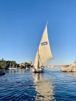 felucca on the Nile