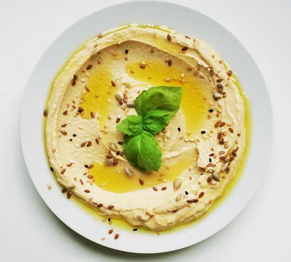 Egyptian Cuisine: Must-try Vegetarian Food in Egypt 7 Hummus is a vegetarian Egyptian food I Traditional Egyptian Food I Traditional Egyptian Dishes I Common Food in Egypt I Typical Food of Egypt