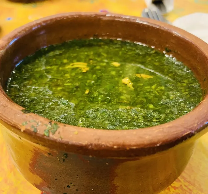 Molokhia is a Vegetarian Egyptian Food