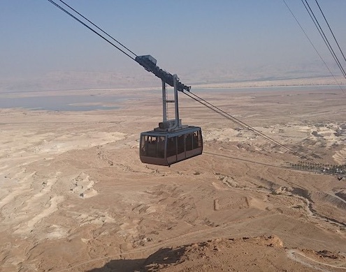 Masada cable car