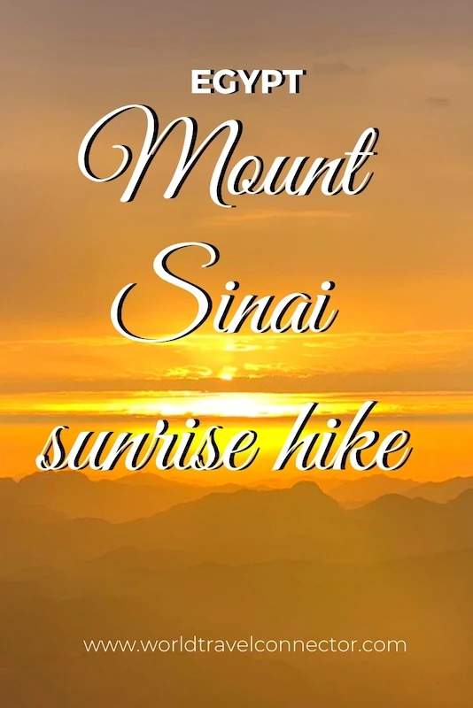 Climbing Mount Sinai
