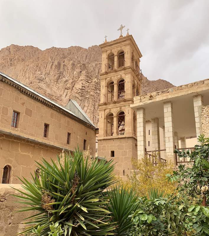 Climbing Mount Sinai in Egypt