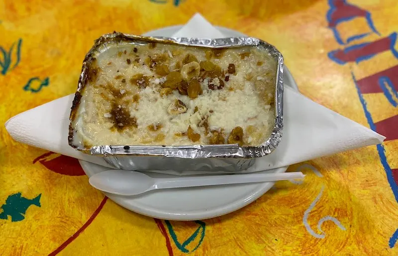 Egyptian Cuisine: Must-try Vegetarian Food in Egypt 14 Umm Alli is a traditional Egyptian sweets