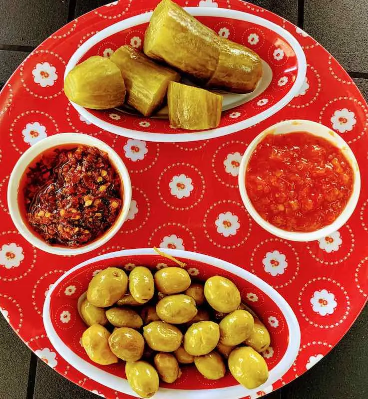 Egyptian Cuisine: Must-try Vegetarian Food in Egypt 11 Torshi is traditional food in Egypt I Foods in Egypt I Traditional Egyptian Food I Egyptian Vegetarian Food I Popular Food in Egypt