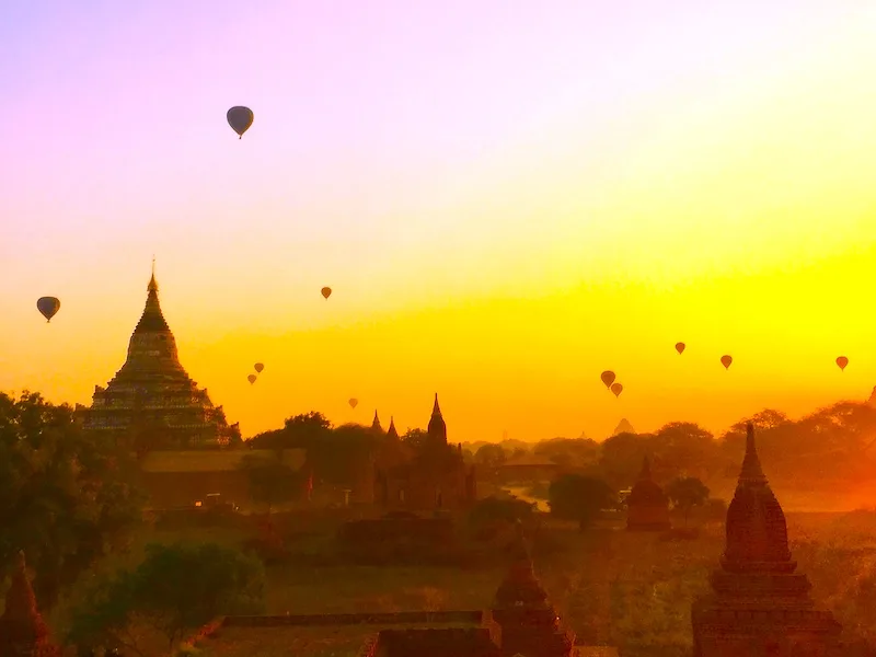 Top Destinations in Myanmar 3 Bagan is one of top Myanmar destinations