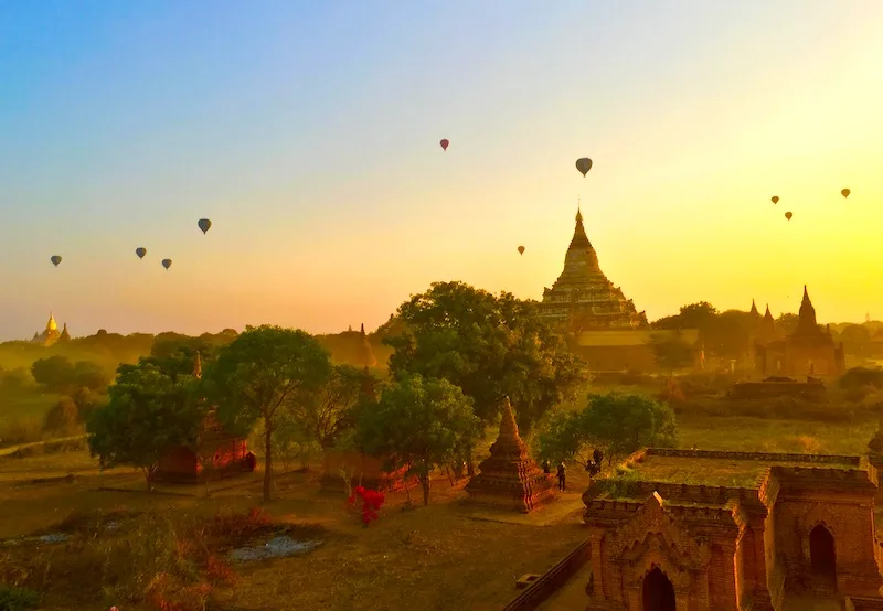 Top Destinations in Myanmar 6 Bagan is one of top Myanmar destinations
