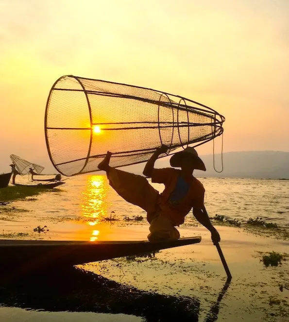 Inle lake is one of top destinations in Myanmar