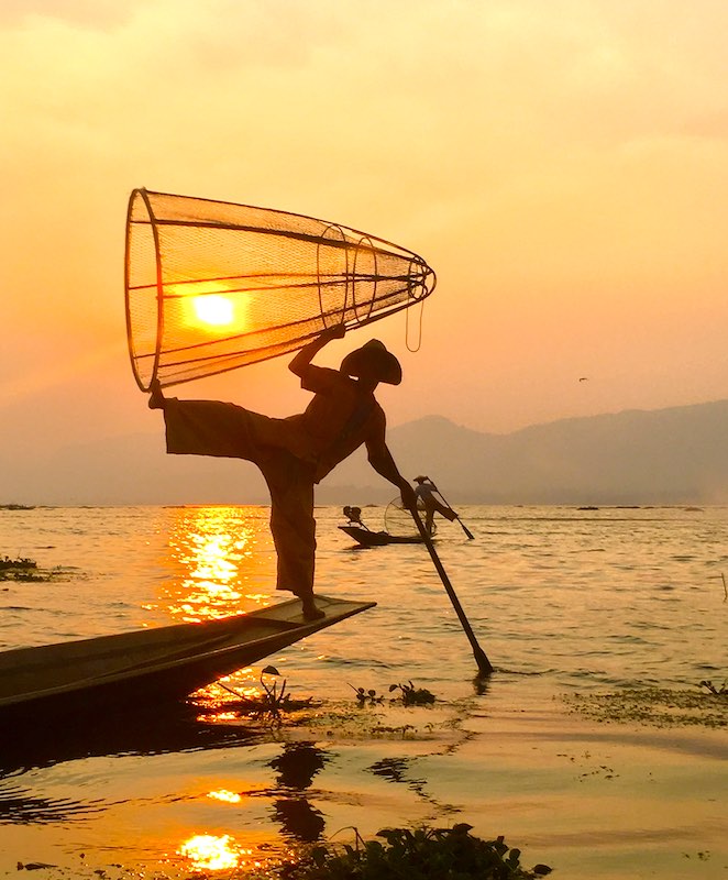 Inle lake is one of top destinations in Myanmar