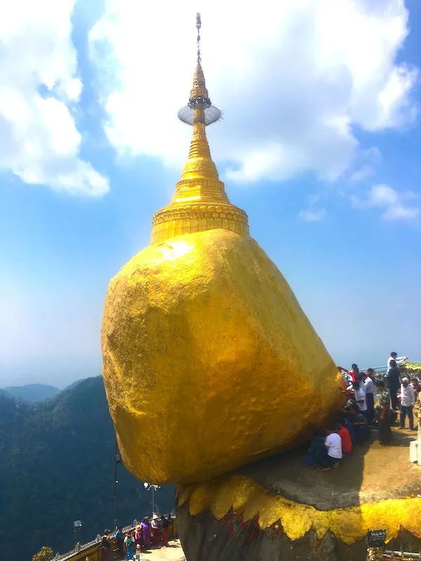Kyaiktiyo Pagoda is one of top things to see in Myanmar and best Myanmar destinations