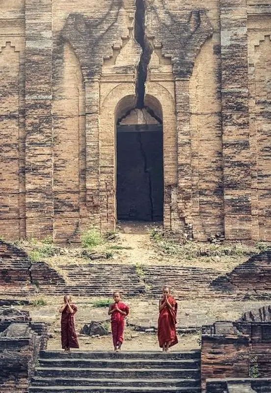 Mingun Pagoda in Mandalay is one of the best places to visit in Myanmar and Mandalay is one of top Myanmar destinations