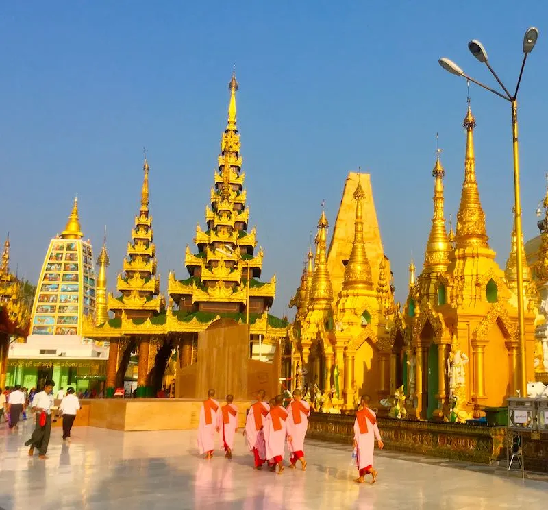 Top Destinations in Myanmar 1 Shwedagon pagoda and Yangon are one of top Myanmar top destinations