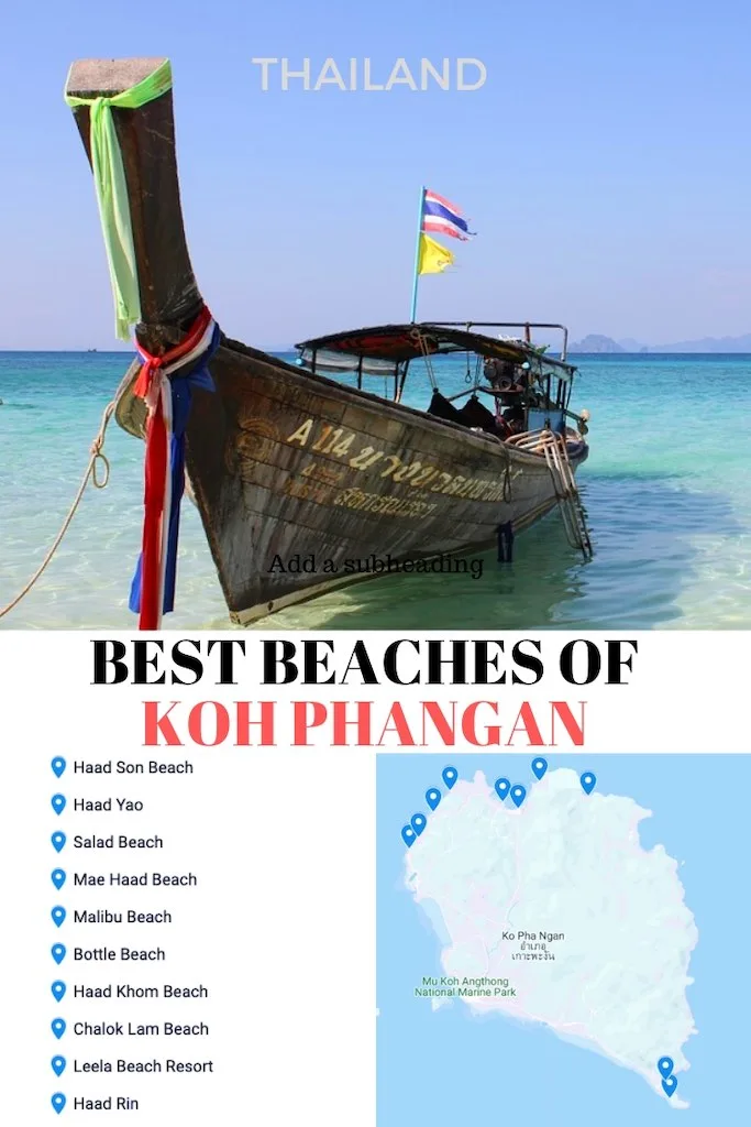 10 Best Beaches of Koh Phangan in Thailand