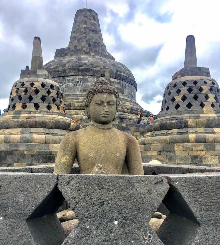 Borobudur and Prambanan temples Borobudur in Java 1