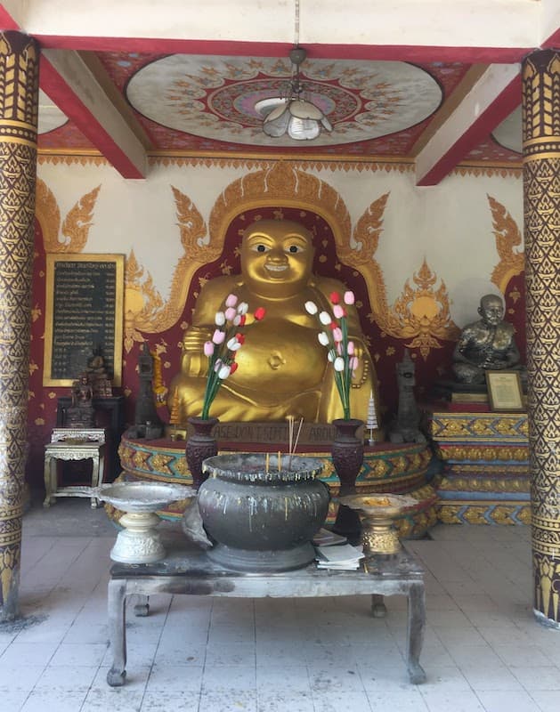 Fat Buddha statue on Koh Samui in Thailand 