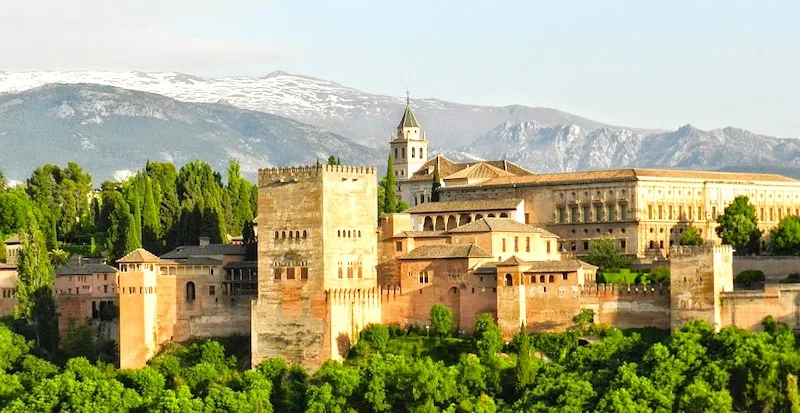 Alhambra in Granada is one of the best places to visit in Southern Spain