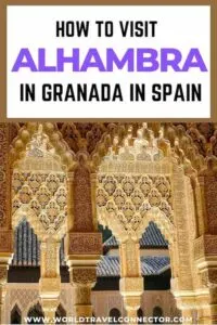 Tips for visiting Alhambra