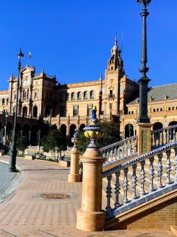 Plaza Espana in Seville is one of the best places to visit in Southern Spain