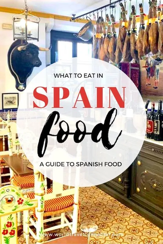 popular Spanish dishes and drinks