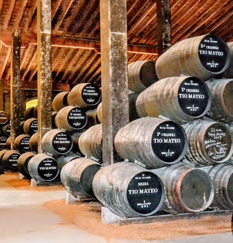 Sherry is on the most popular drinks in Spain