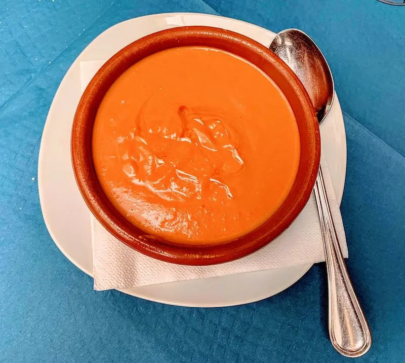 Salmorejo is one of the most popular food in Spain