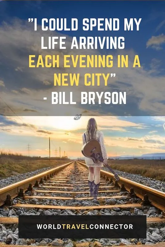 best adventure quotes Bill Bryson