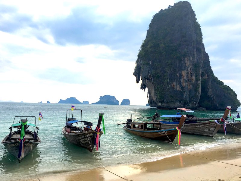 Phra Nang Beach  I 10 Days Thailand Itinerary I Thailand Itinerary 10 Days I Best Things to do in Thailand in 10 days I Best Things to See in Thailand in 10 days I 