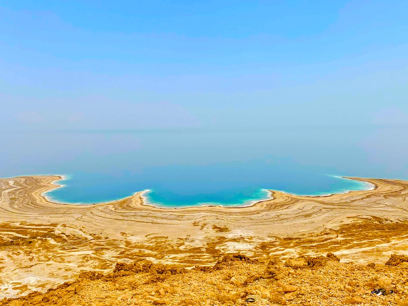 A trip to Dead Sea is one of the best day trips from Tel Aviv and a must-see on a 10 day israel itinerary