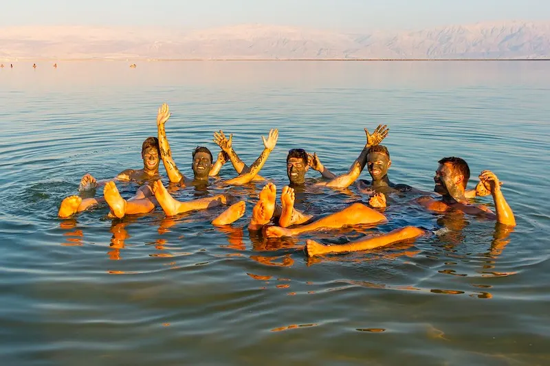 Best day trips from Tel Aviv Floating in the Dead Sea