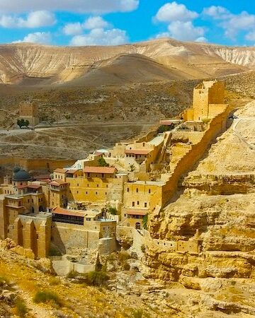 Day trip to Mar Saba monastery is one of the best day trips from Tel Aviv