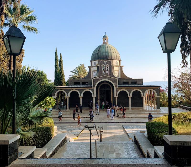 Best day trips from Tel Aviv Mount of Beatitudes church