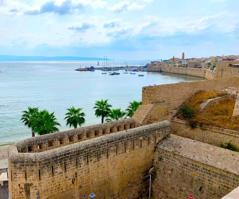 Best day trips from Tel Aviv Old Akko walls