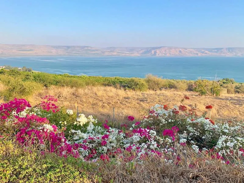 the Sea of Galillee is ione o fthe most popular holy sits in Israel 