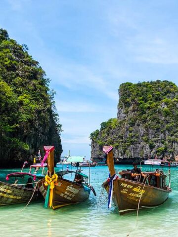 world travel guide thailand Koh Phi Phi islands should be on any Thailand itinerary 10 days I Travel Itineraries by World Travel Connector