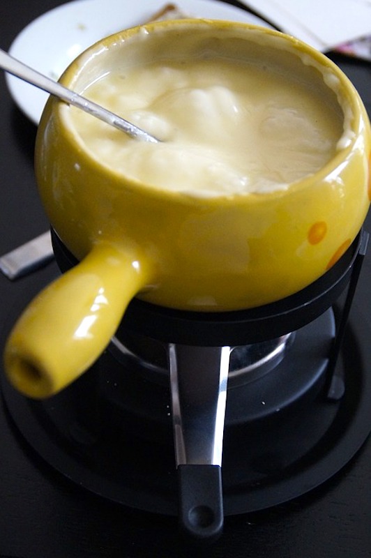 Swiss Cheese Fondue is