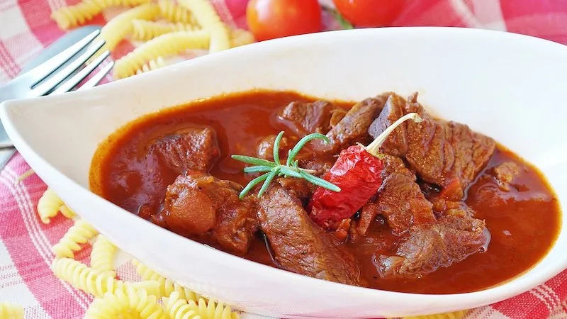Hungarian goulash is one of the most famous foods around the world