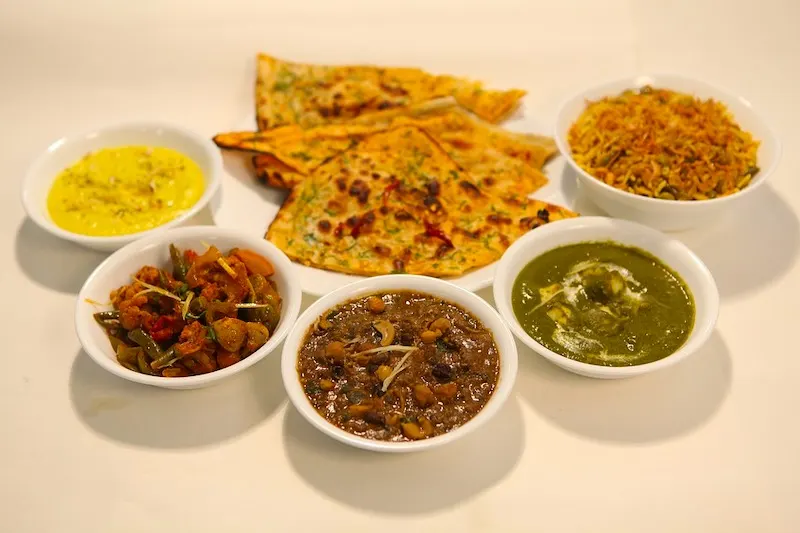 Indian Thali are famous foods around the world 