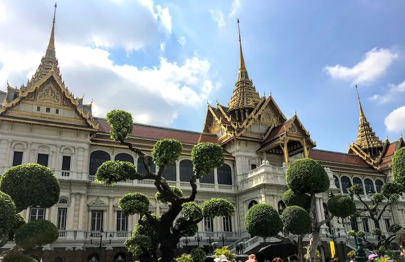 Visiting the Grand Palace complex is one of the top things to do in Bangkok