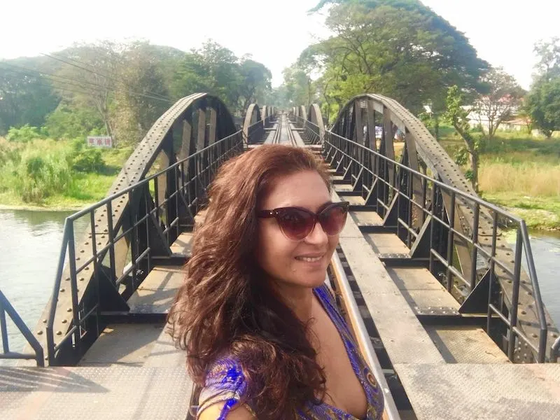A day trip to Kanchanaburi and visiting the Bridge on the river Kwai is one of the best things to do in Bangkok 