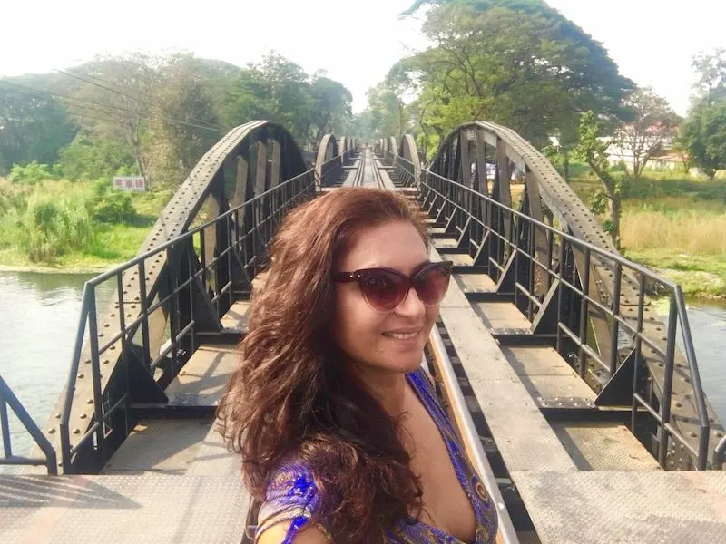 A day trip to Kanchanaburi and visiting the Bridge on the river Kwai is one of the best things to do in Bangkok