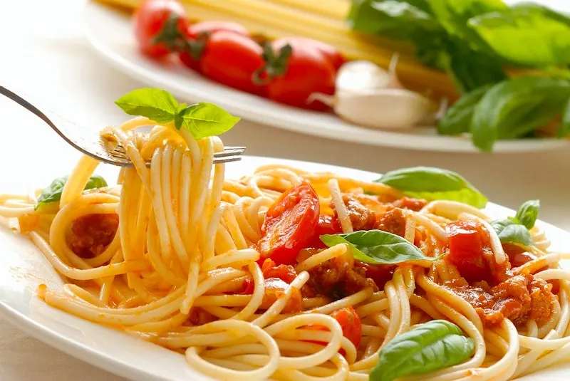 spaghetti is one of the most famous foods around the world