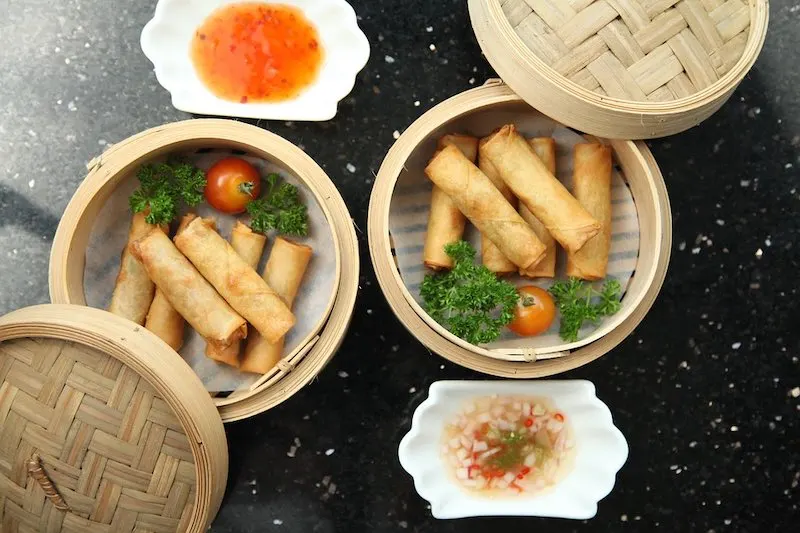 Cha gio fried rolls are some of the best Vietnamese food in Vietnam I Food in Vietnam I Traditional Vietnamese Food I Famous Vietnamese Food I Most Popular Food in Vietnam I National Food of Vietnam I Popular Vietnamese Dishes I Food at Vietnam I Vietnam Foods I Vietnam Food I Vietnamese Cuisine
