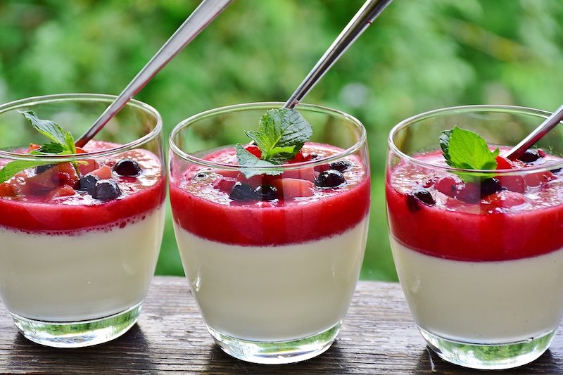 Panna cotta is a famous Italian dessert  I Best Italian Food I Traditional Italian Dishes I Top Food in Italy I Famous Italian Foods  I Most Popular Food in Italy I What To Eat in Italy I Top Italian Drinks and Dishes #Italy #Food #TraditionalItalianFood #Travel 