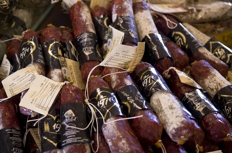 Italian Cuisine: 67 Most Famous Traditional Foods in Italy (2023) 42 Salami sausages are popular foods in Italy
