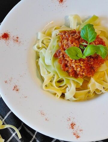 Bolognese sauce is one of the most famous traditional foods in Italy