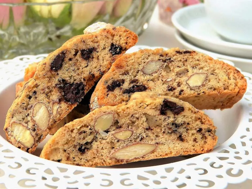 Biscotti are famous traditional foods in Italy 