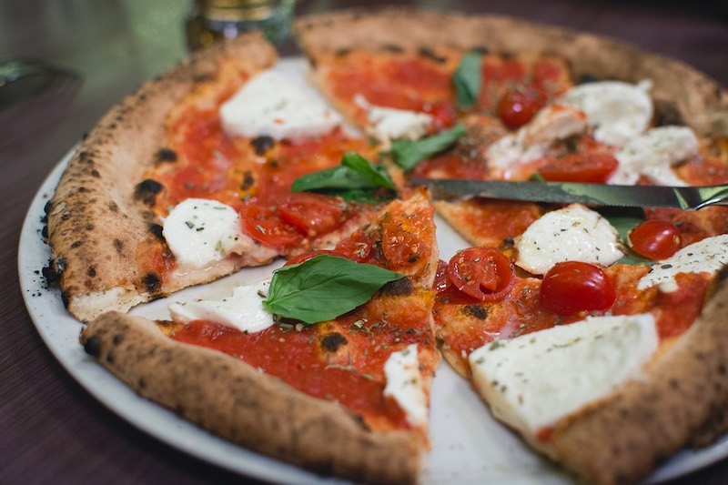 Pizza is one of the most famous traditional foods in Italy