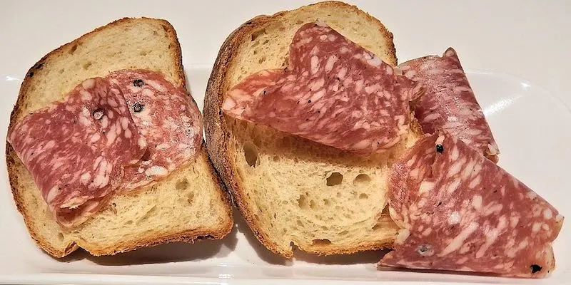 Best Traditional Tuscan Food in Tuscany to Treat Yourself With 12 Sopressata salami is a must try traditional Tuscan food in Tuscany, Italy